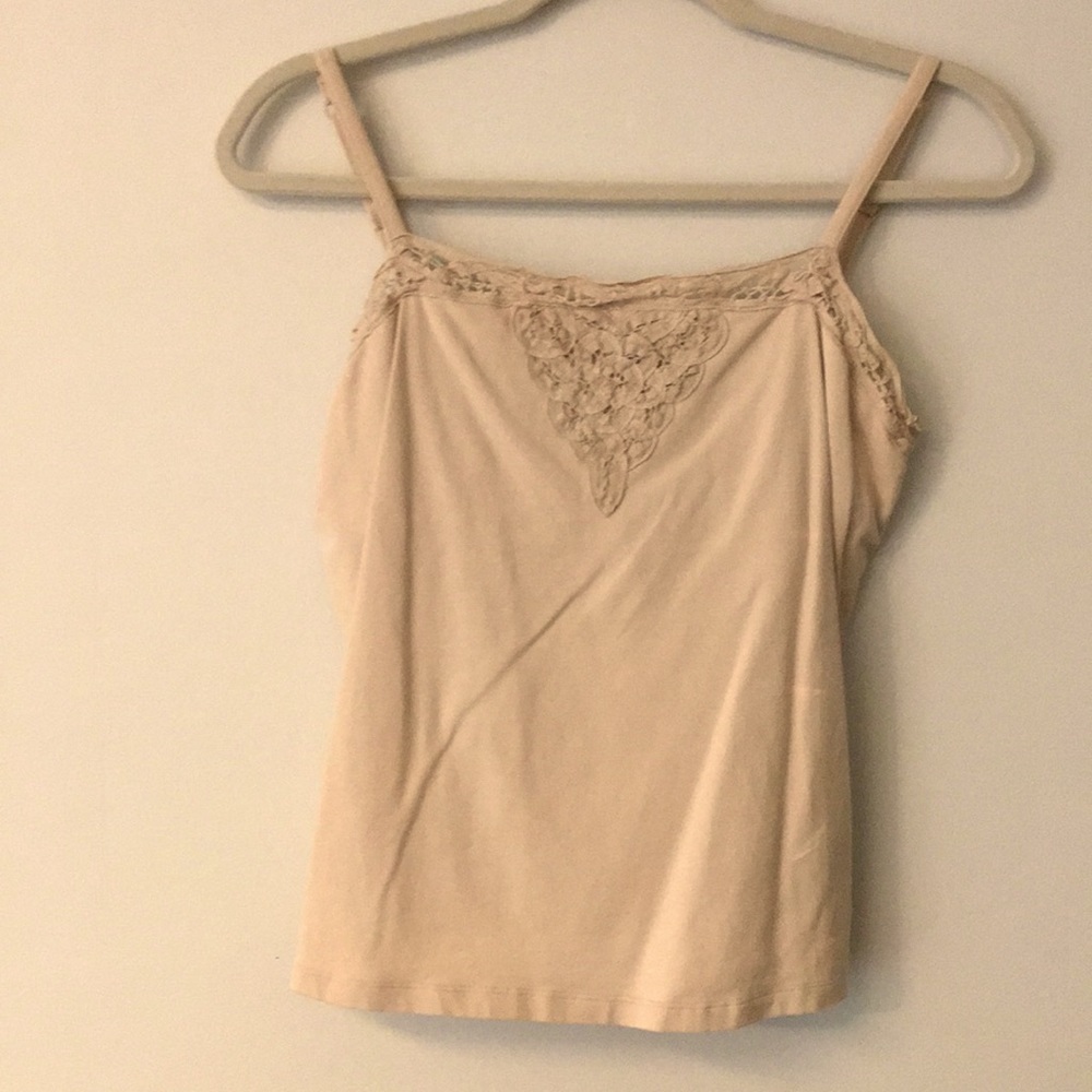 Camisole with inset support. Size petite M.